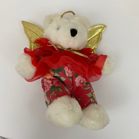 TB Trading Christmas Holiday Angel Teddy Bear Plush - Picture 3 of 7